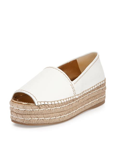 prada espadrille flats.